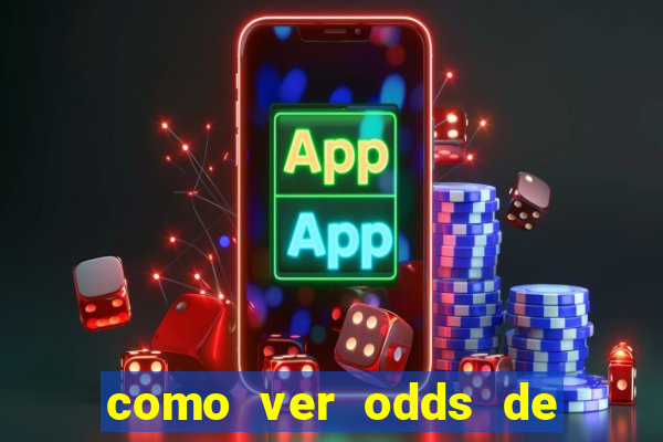 como ver odds de jogos passados